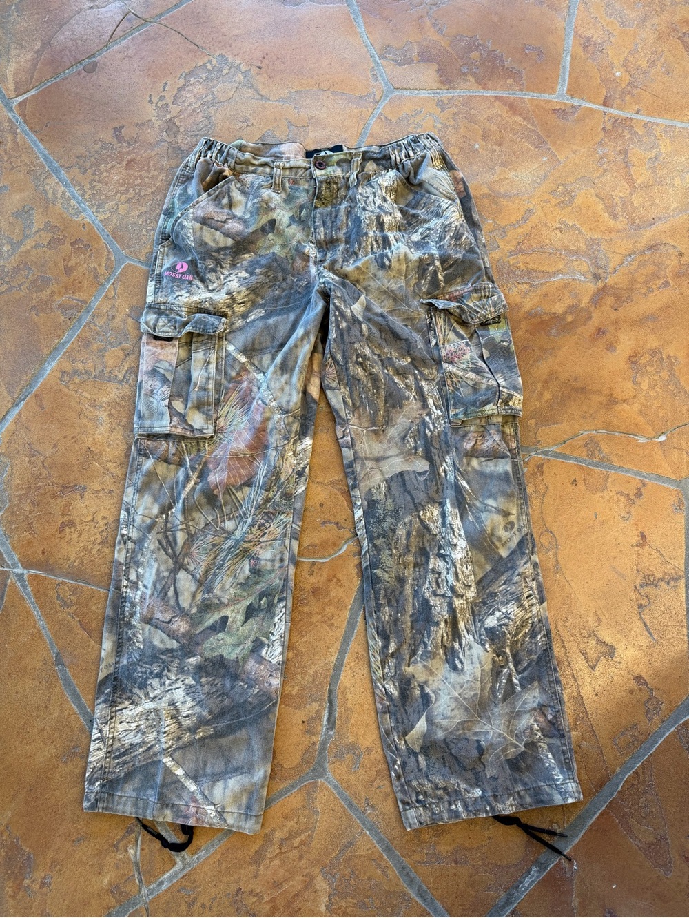 Vintage Y2K Mossy Oak Camouflage Cargo Pants Brown/Green/Gray- Women’s Large